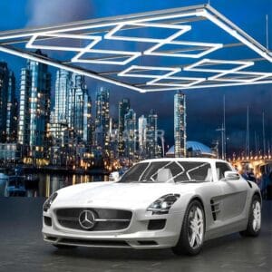 dimmable hexagon lights