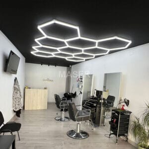 hair salon lighting ideas
