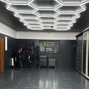 hexagon ceiling light