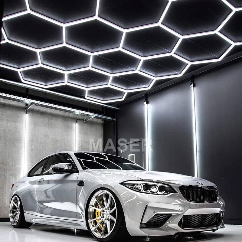 hexagon lighting fixture