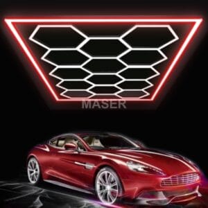 honeycomb ceiling light