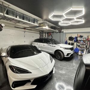 led light fixtures garage