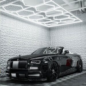 Hexagon garage Lights