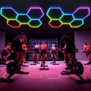 rgb hexagon lights