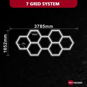 7 Hexagon Lights System