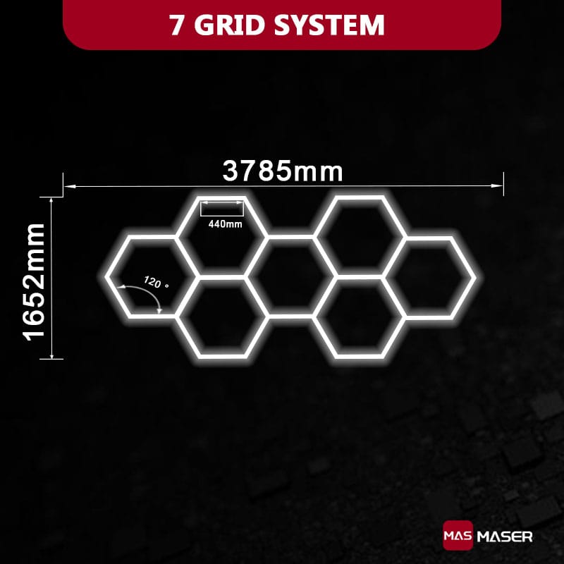 7 Hexagon Lights System