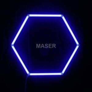 hexagonal rgb led light