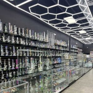 Hookah shop lighting