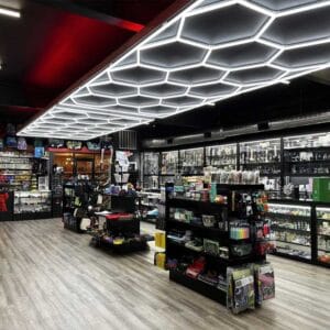 Vape Smoke Shop Lighting fixtures