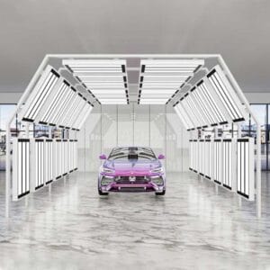 explosion proof lighting paint booths