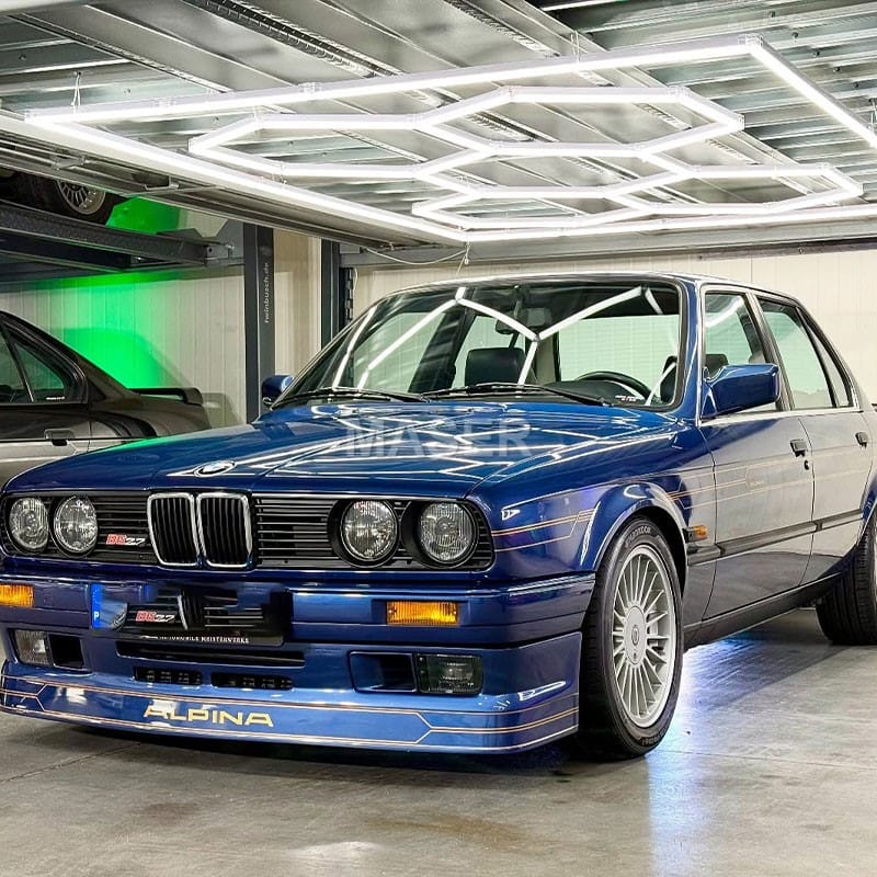 honeycomb lights for garage