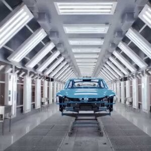 led paint booth lights