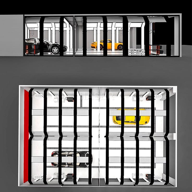 light tunnel detailing