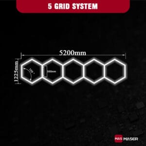 5 Grid Hexagonal Lights System