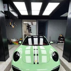 LED flat panel garage lights