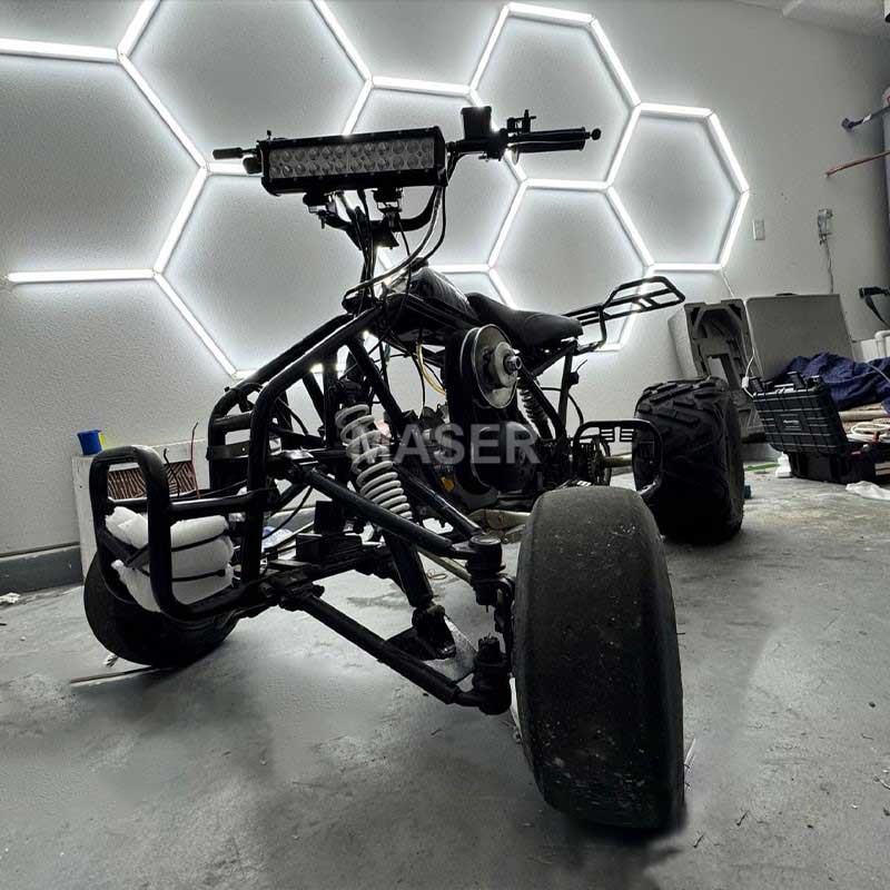 hexagon light patterns