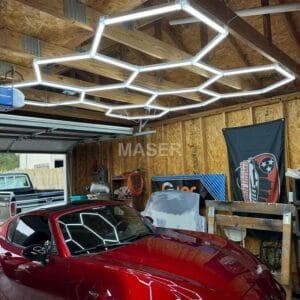 Garage honeycomb lights
