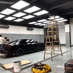 car wash with led lights