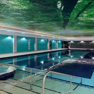 ceiling fabric light box