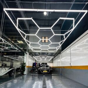 hexagrid LED lights