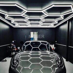 honeycomb LED garage lights