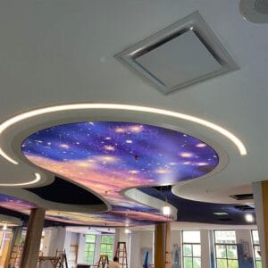 pvc soft film light ceiling