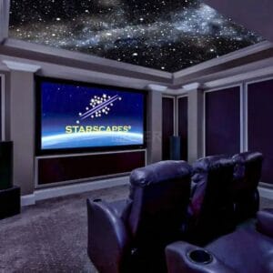 pvc stretch ceiling film lighting