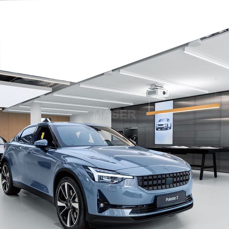 stretch ceiling lighting led