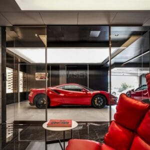 white translucent film stretch ceiling