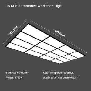 Size16 Grid Automotive Workshop Light