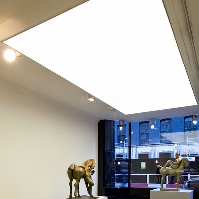 pvc stretch ceiling white