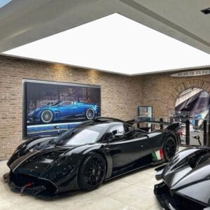 stretch ceiling glossy film