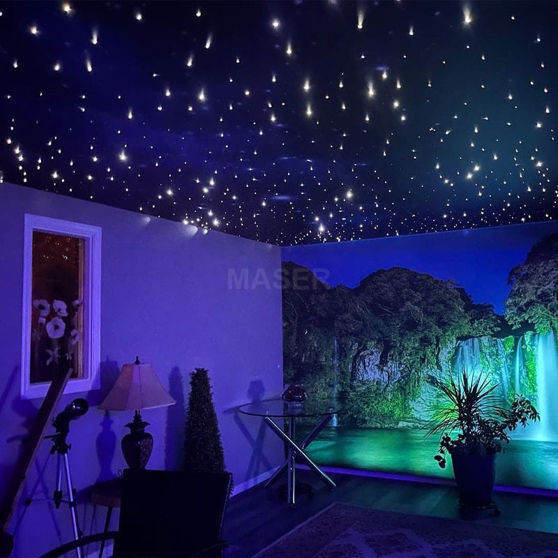 transparent stretch ceiling fabric