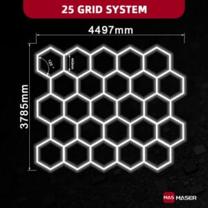 25 Hexagon Lights System