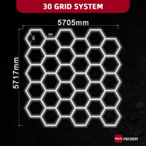 30 Hexagon Lights System