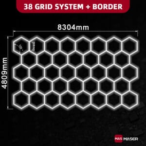 38 Hexagon Lights System