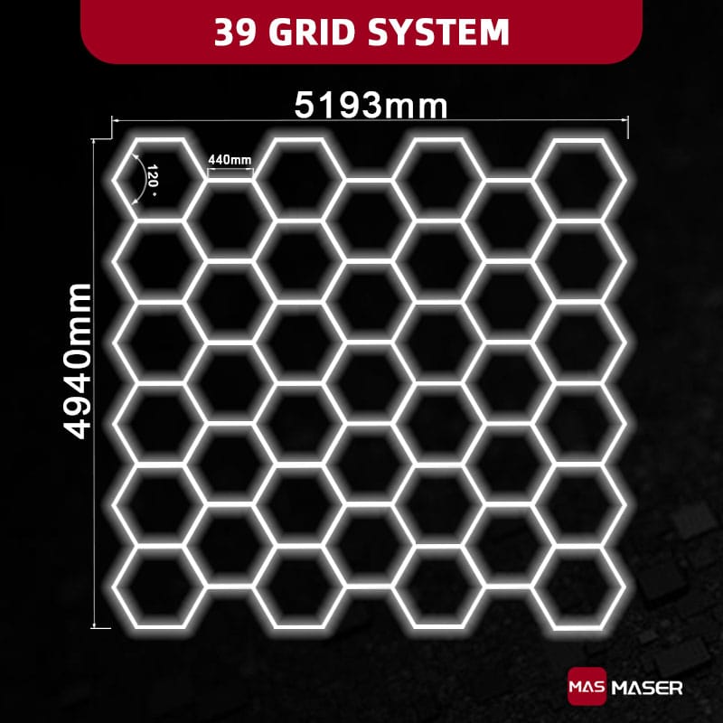 39 Hexagon Lights System