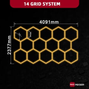 5CCT 14 Hexagon Lights System