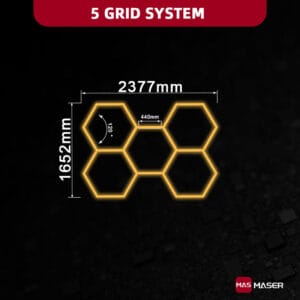 5CCT 5 Hexagon Lights System