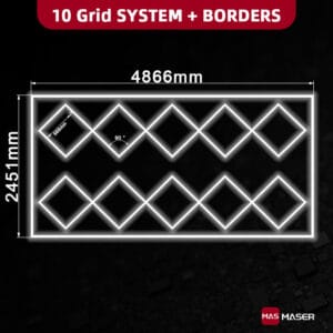 Diamond 10 Grid LED Lighting System