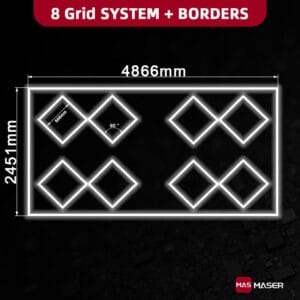 Diamond 8 Grid LED Lighting System