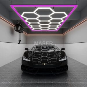 honeycomb garage ceiling light