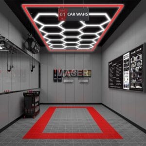 honeycomb garage led lights