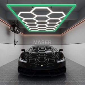 honeycomb light garage