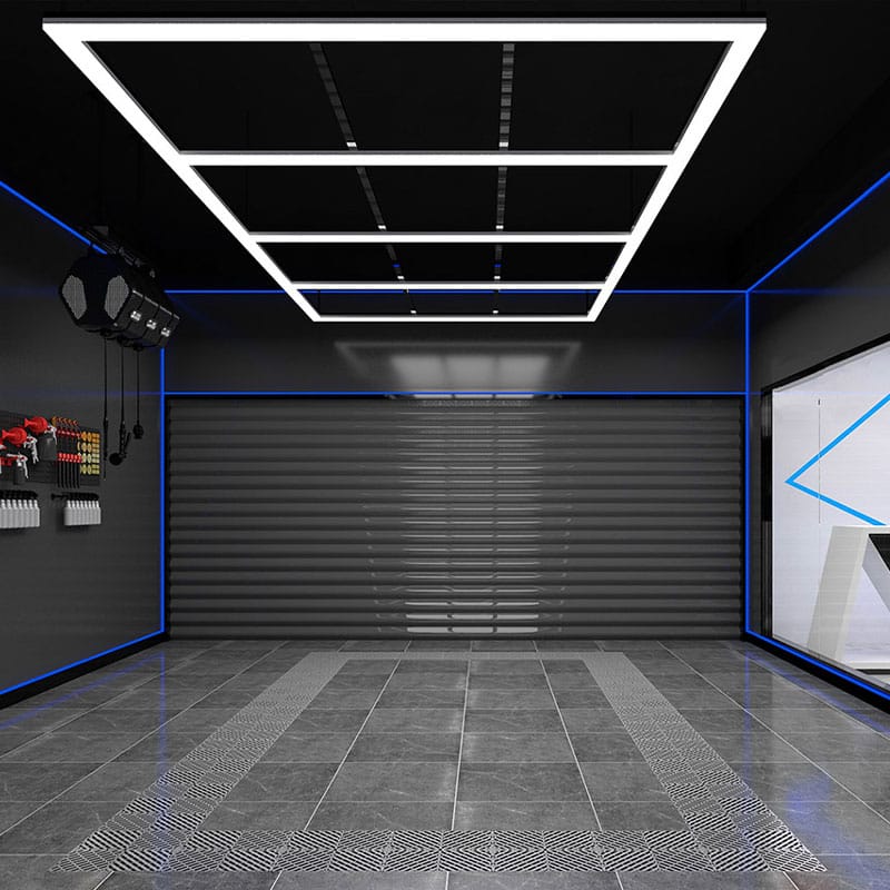 led lamp garage