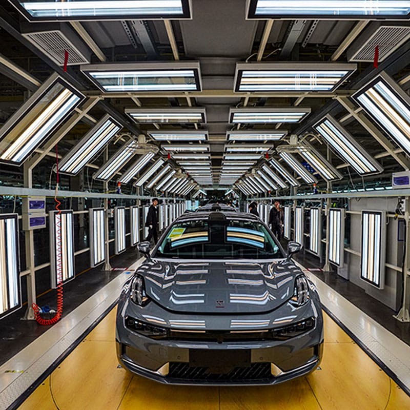 lights for paint booth