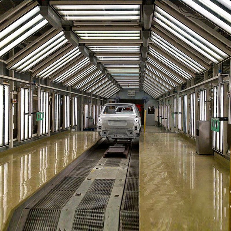 paint booth led lighting