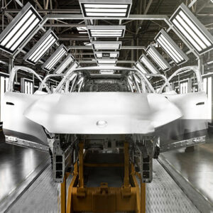 adjustable paint booth lights