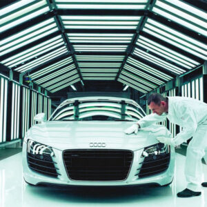 body shop paint booth lighting