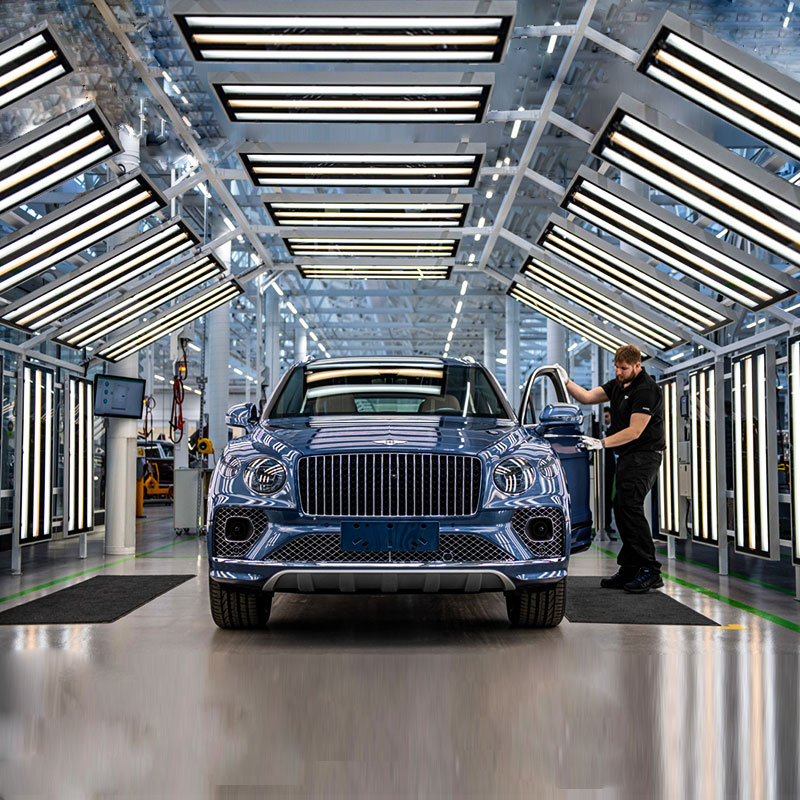 inspection booth lighting